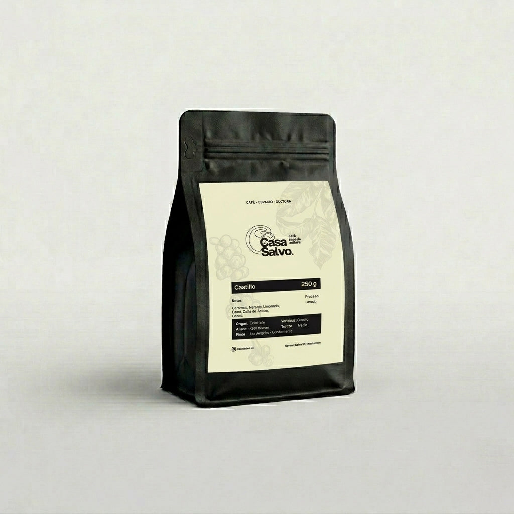 Café de Especialidad Colombia Castillo Lavado - Notas de Caramelo y Cacao