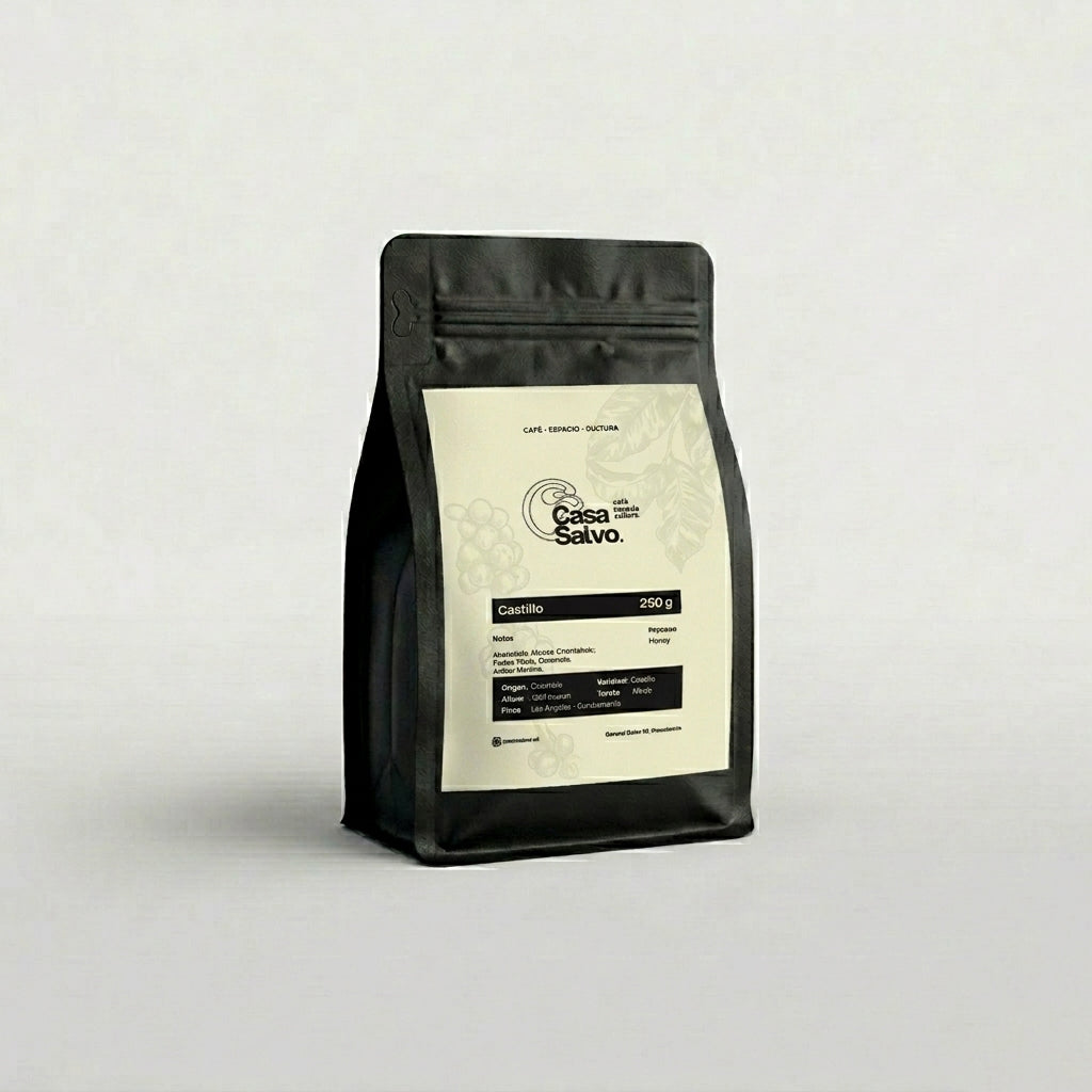 Café de Especialidad Colombia Castillo Honey - Notas Frutales y Melosas