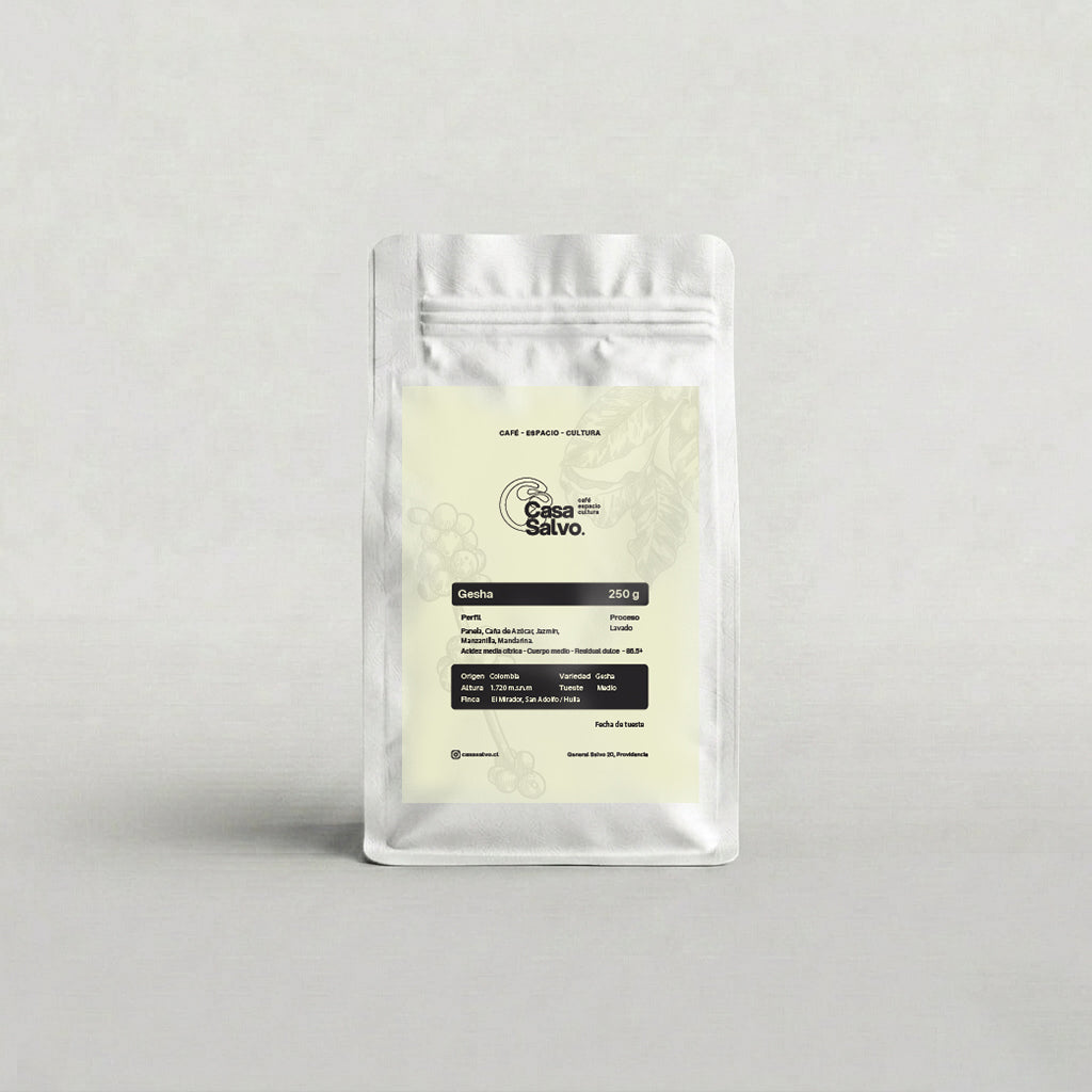 Café de Especialidad Colombia Gesha - Notas Florales y Cítricas